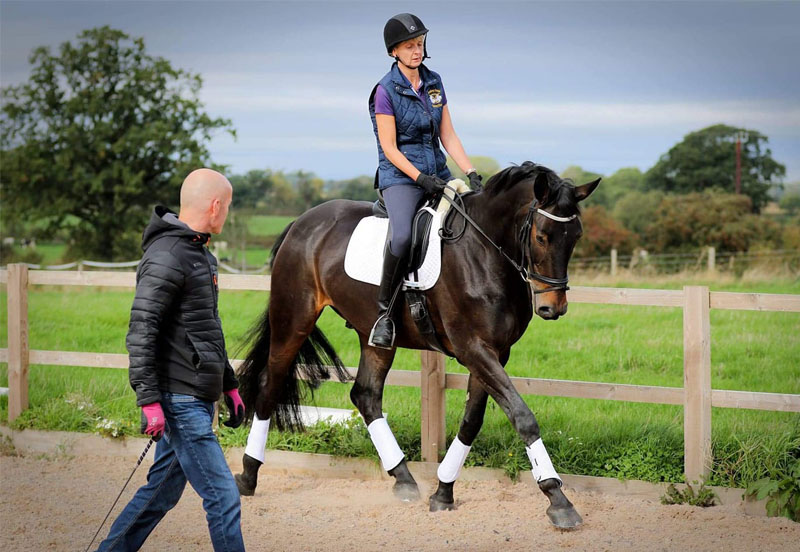 Riding lesson